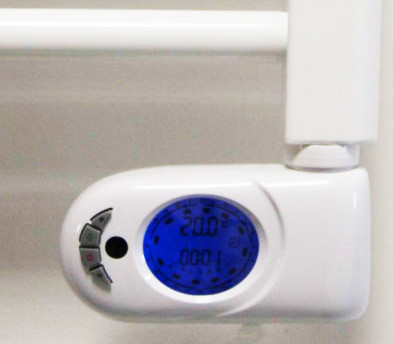 Olib Sèche Serviettes Electrique 600 Watt 500x1200 Blanc (Thermostat Musa) - 3