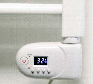 Olib Sèche Serviettes Electrique 600 Watt 500x1200 Blanc (Thermostat Thesis) - 3