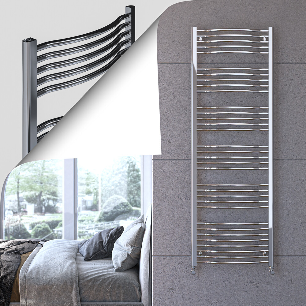 Olyumpus Dekoratif Havlupan 600x1732 Krom - 1