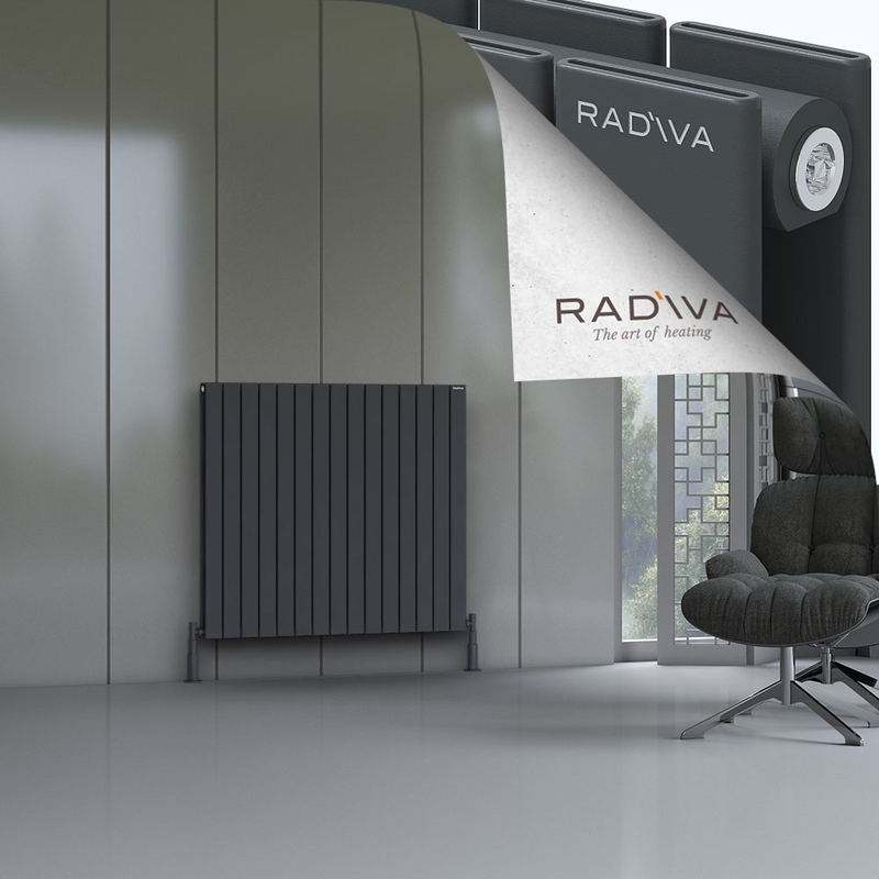 Oti Aluminium Radiator 1000x1106 Dark Anthracite 