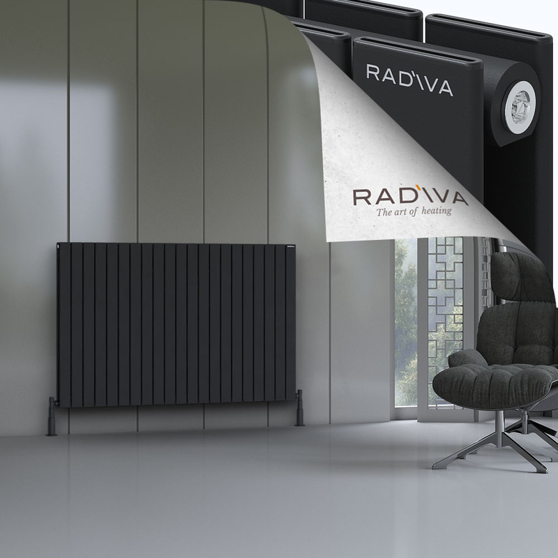 Oti Aluminium Radiator 1000x1550 Black 