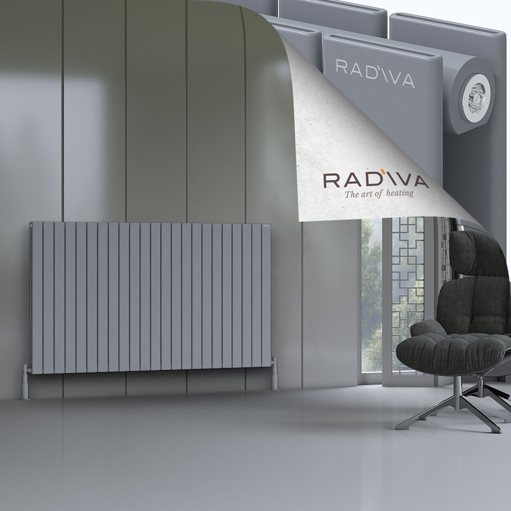 Oti Aluminium Radiator 1000x1698 Grey - 1