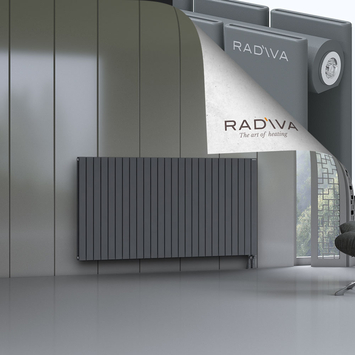 Oti Aluminium Radiator 1000x1920 Anthracite Bottom Right 50mm