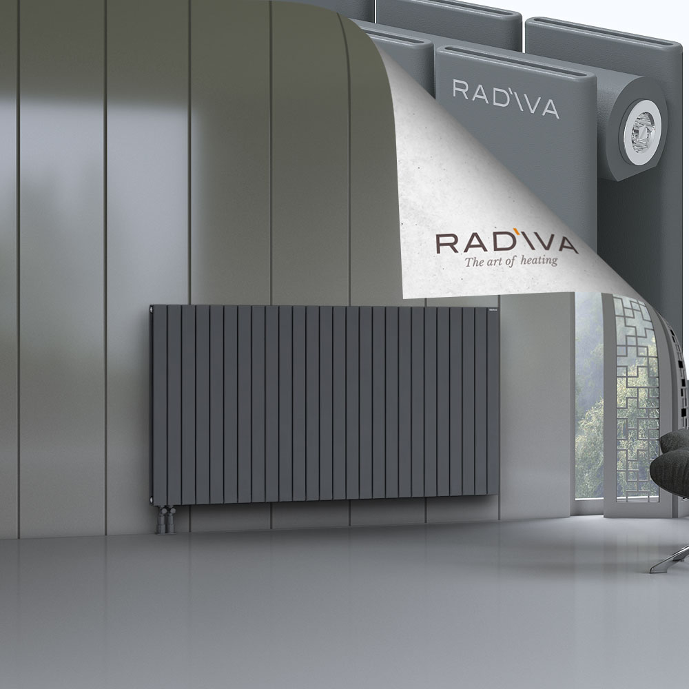 Oti Aluminium Radiator 1000x1920 Anthracite - 4