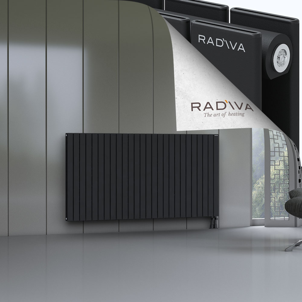 Oti Aluminium Radiator 1000x1920 Black - 3