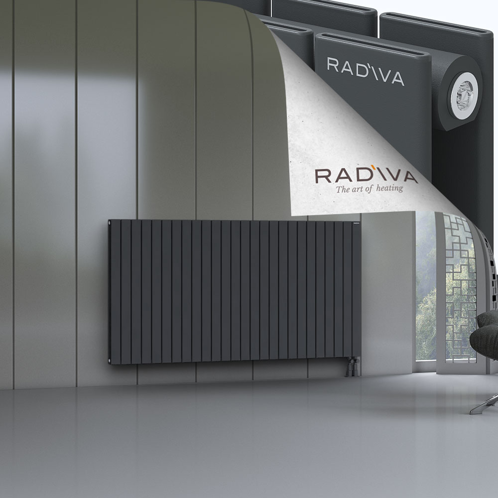 Oti Aluminium Radiator 1000x1920 Dark Anthracite - 3