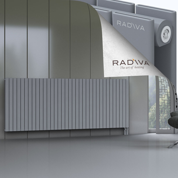 Oti Aluminium Radiator 1000x2586 Grey Bottom Right 50mm