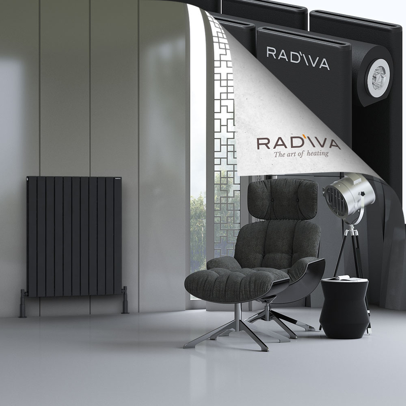Oti Aluminium Radiator 1000x810 Black 