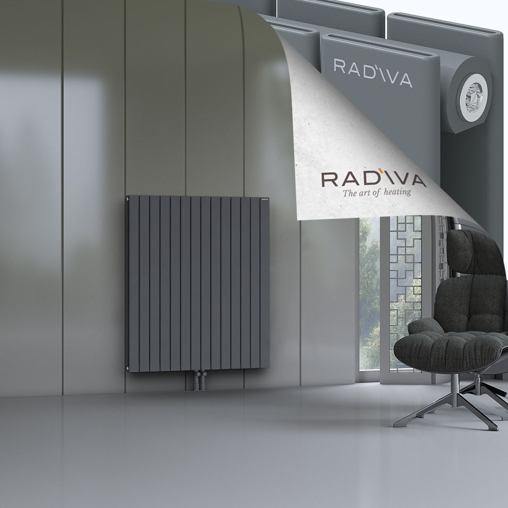 Oti Aluminium Radiator 1200x1032 Anthracite - 2