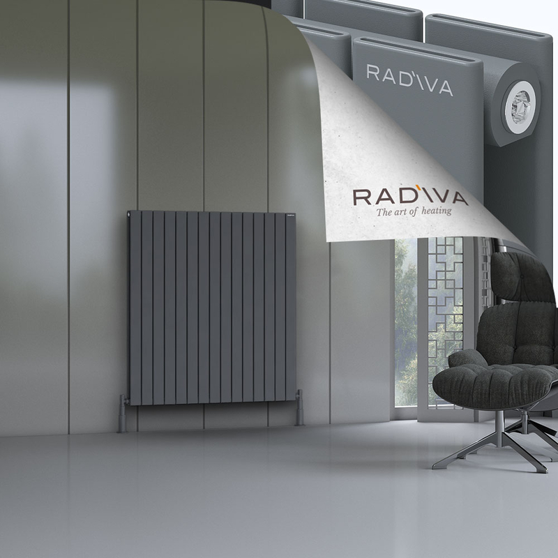 Oti Aluminium Radiator 1200x1106 Anthracite 