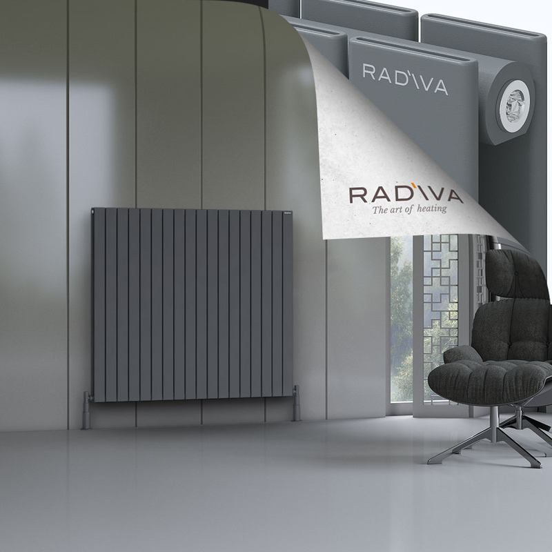 Oti Aluminium Radiator 1200x1328 Anthracite 