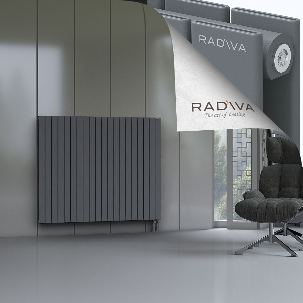 Oti Aluminium Radiator 1200x1476 Anthracite - 3