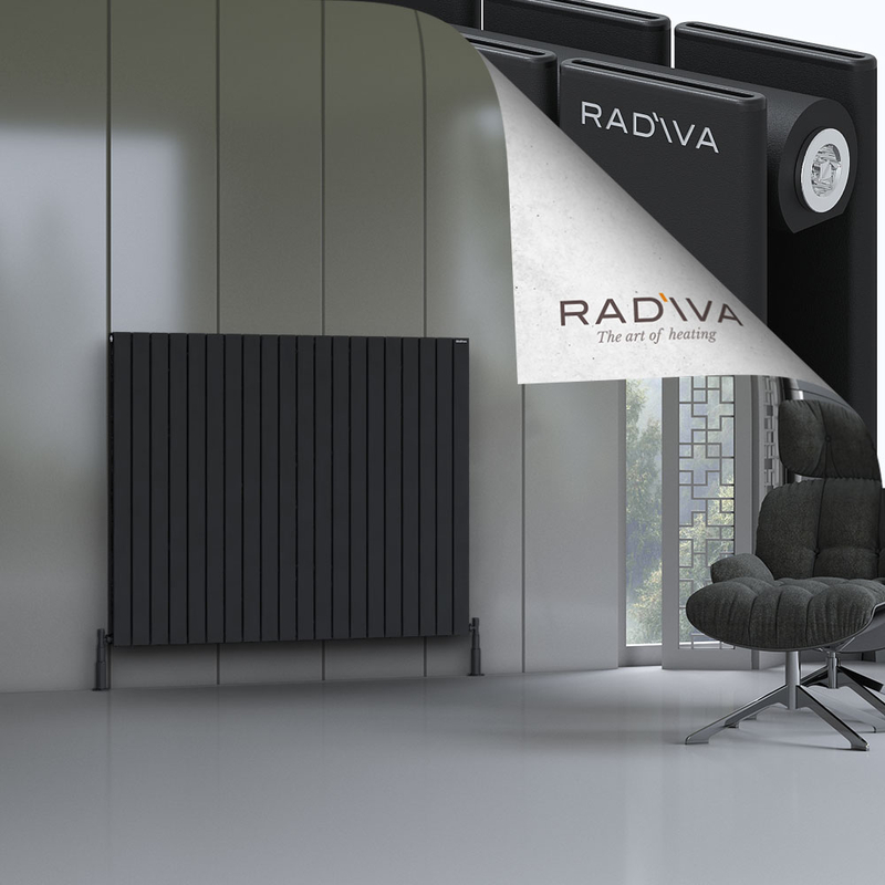 Oti Aluminium Radiator 1200x1476 Black 