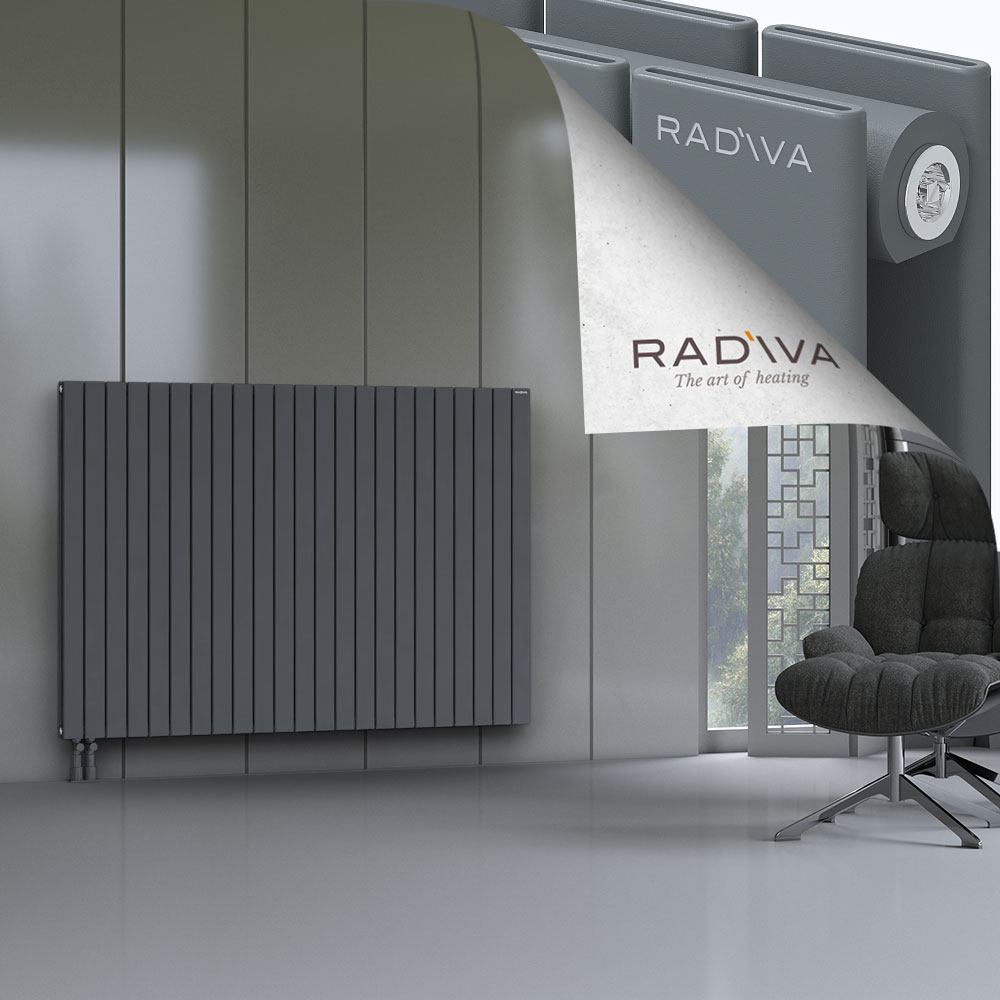Oti Aluminium Radiator 1200x1698 Anthracite - 4
