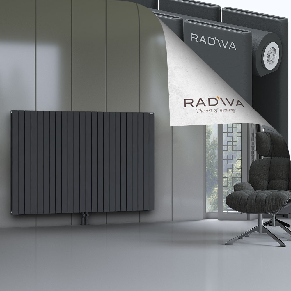 Oti Aluminium Radiator 1200x1772 Dark Anthracite - 2