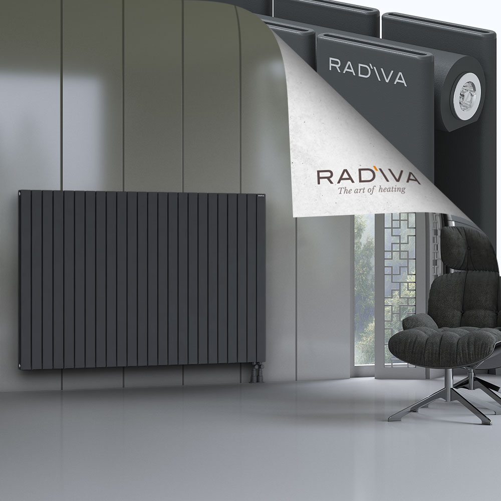 Oti Aluminium Radiator 1200x1772 Dark Anthracite - 3