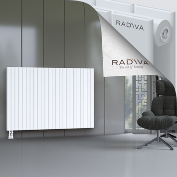 Oti Aluminium Radiator 1200x1772 White Bottom Left 50mm