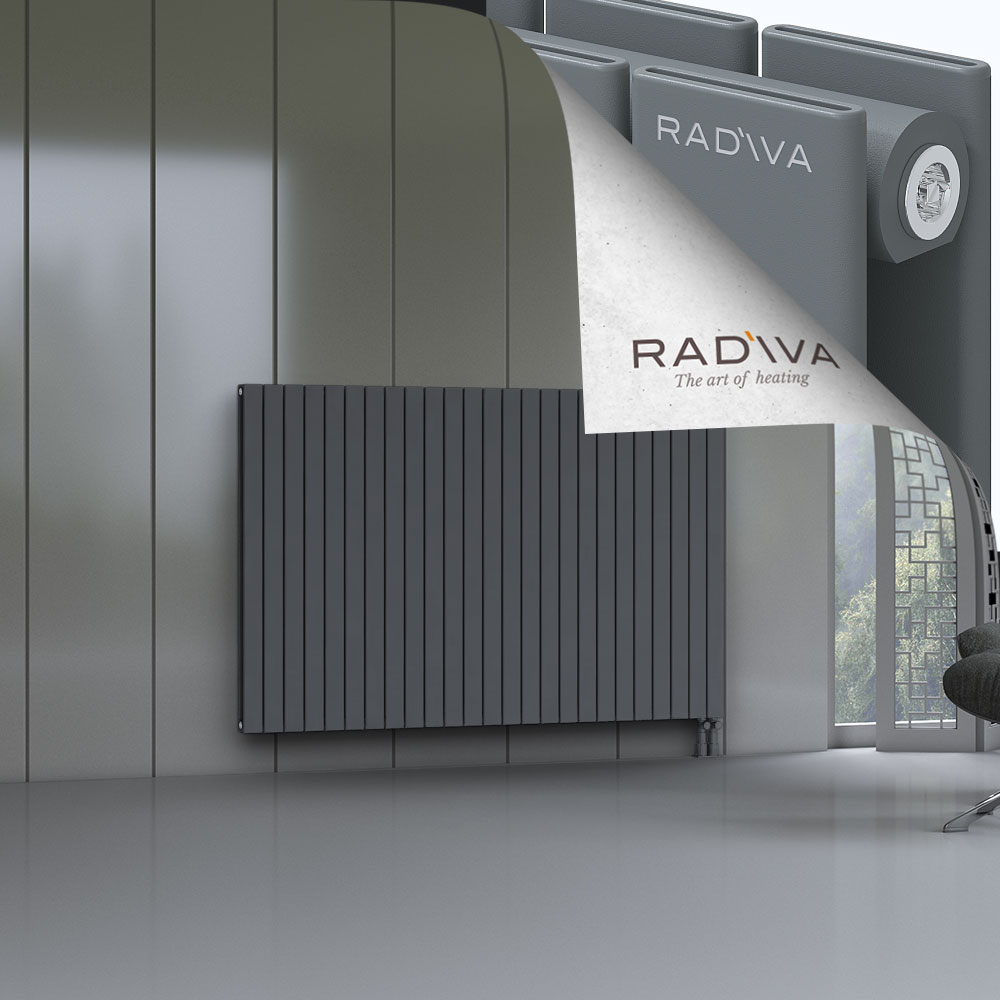 Oti Aluminium Radiator 1200x1846 Anthracite - 3