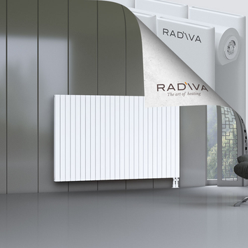 Oti Aluminium Radiator 1200x1920 White Bottom Right 50mm