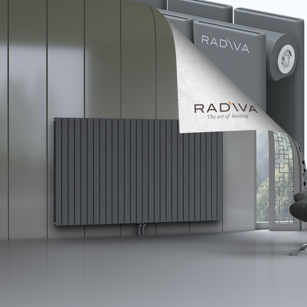 Oti Aluminium Radiator 1200x2068 Anthracite - 2