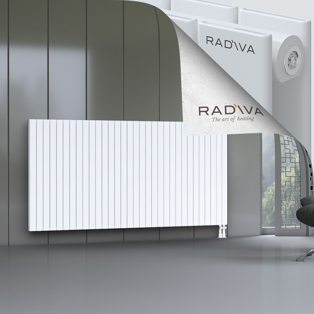 Oti Aluminium Radiator 1200x2364 White - 3