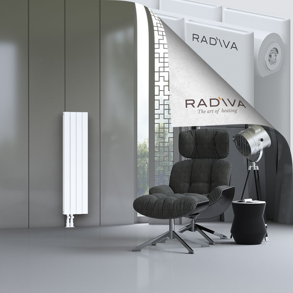 Oti Aluminium Radiator 1200x292 White - 4