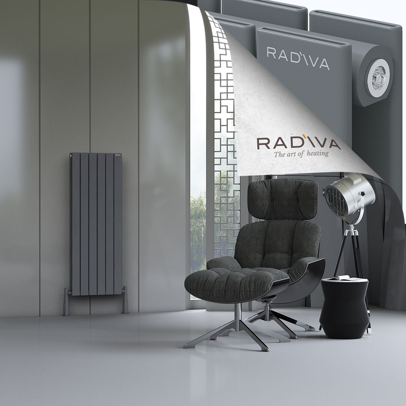 Oti Aluminium Radiator 1200x440 Anthracite 