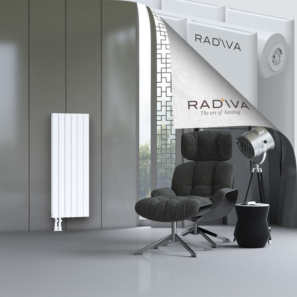 Oti Aluminium Radiator 1200x440 White - 4