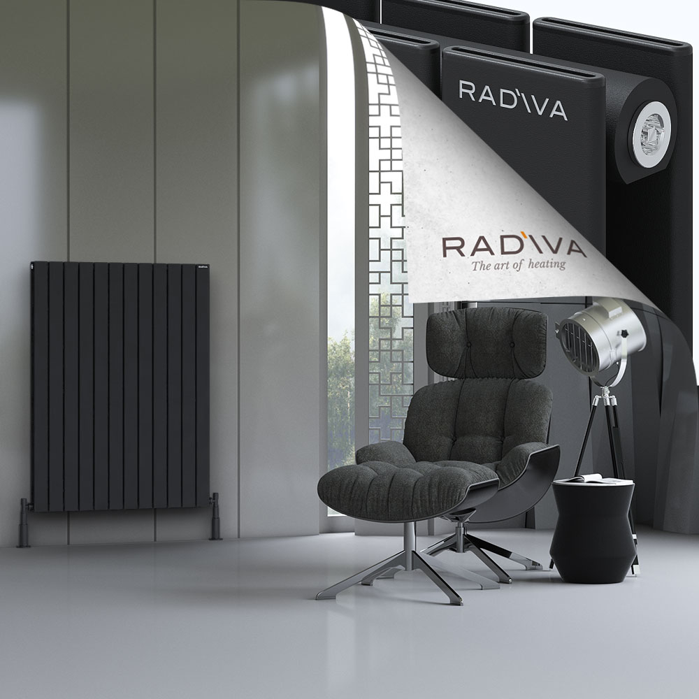 Oti Aluminium Radiator 1200x884 Black - 1