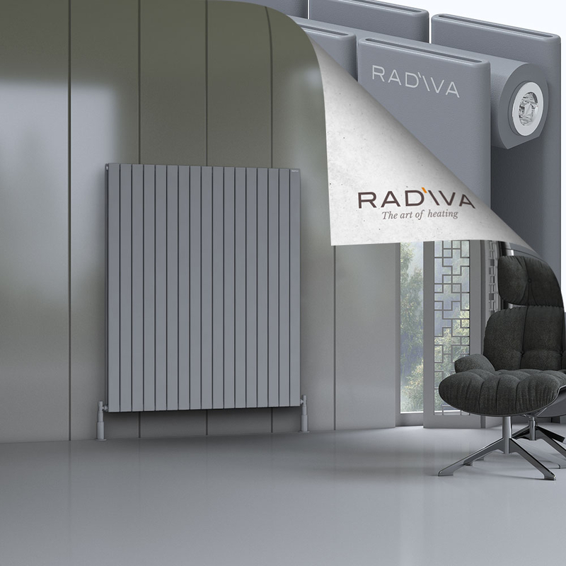 Oti Aluminium Radiator 1500x1254 Grey 