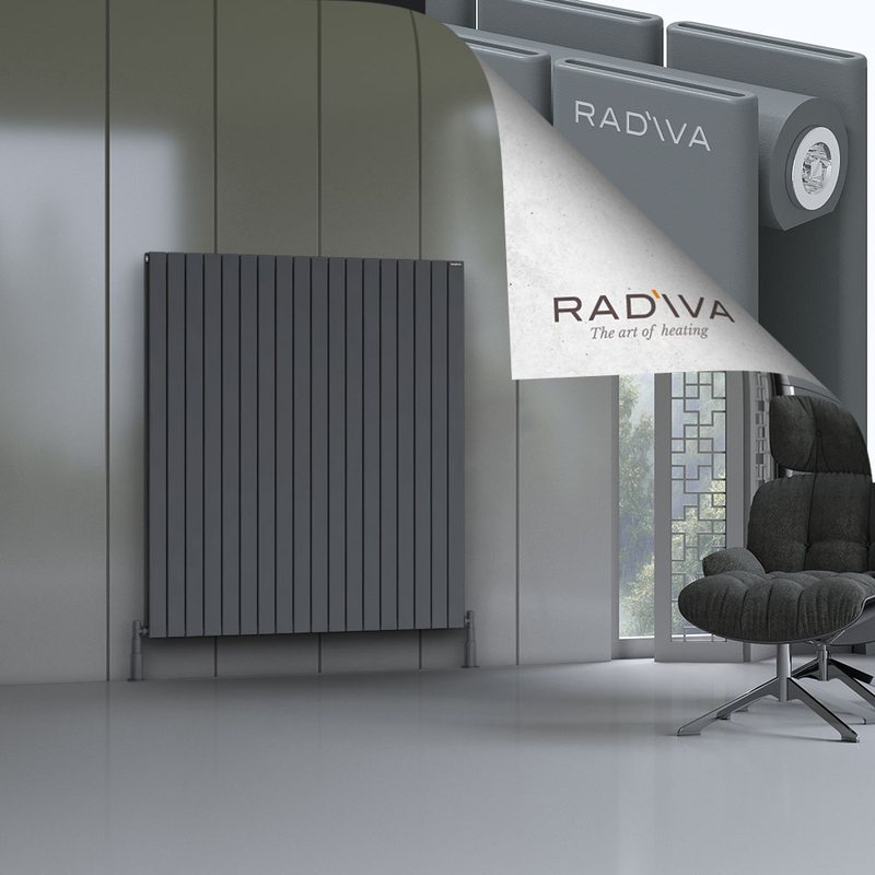 Oti Aluminium Radiator 1500x1328 Anthracite 