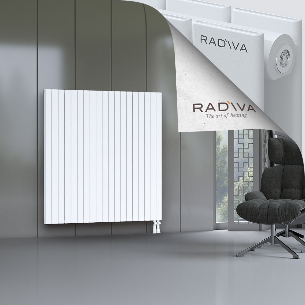 Oti Aluminium Radiator 1500x1402 White - 3