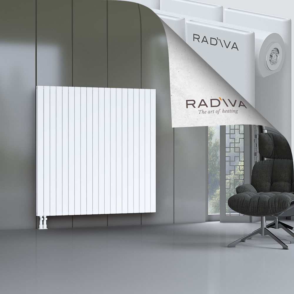 Oti Aluminium Radiator 1500x1476 White - 4