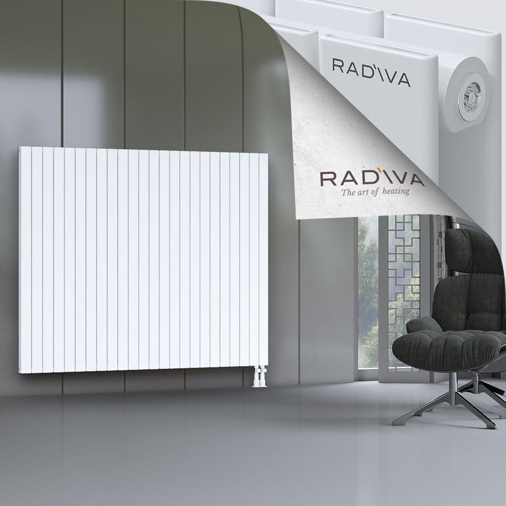 Oti Aluminium Radiator 1500x1772 White - 3