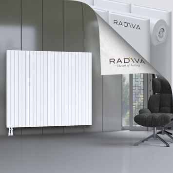 Oti Aluminium Radiator 1500x1772 White Bottom Left 50mm