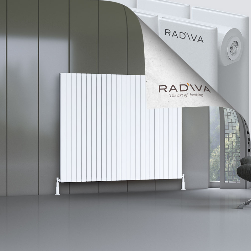 Oti Aluminium Radiator 1500x1846 White 