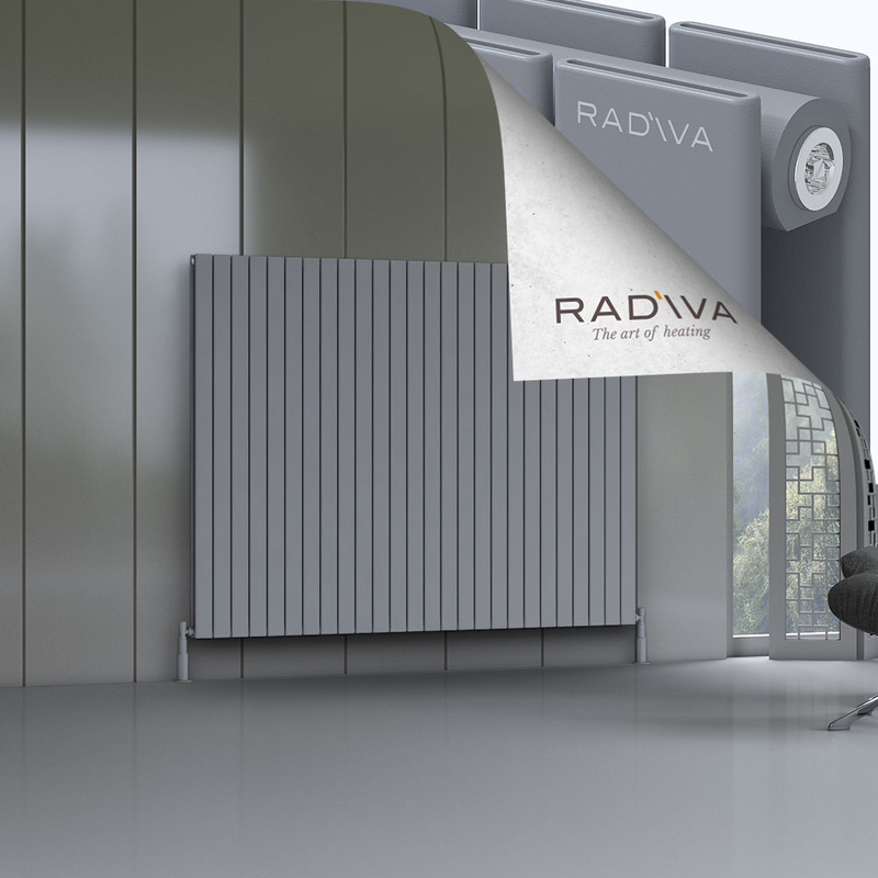 Oti Aluminium Radiator 1500x1920 Grey 