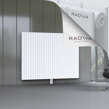 Oti Aluminium Radiator 1500x1994 White Bottom Middle 50mm