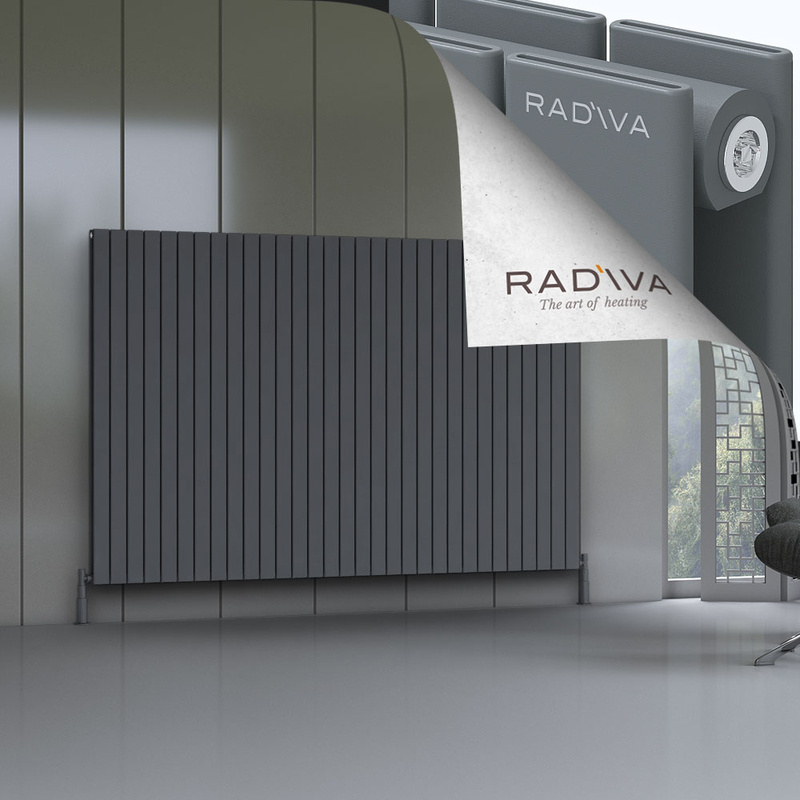 Oti Aluminium Radiator 1500x2290 Anthracite 