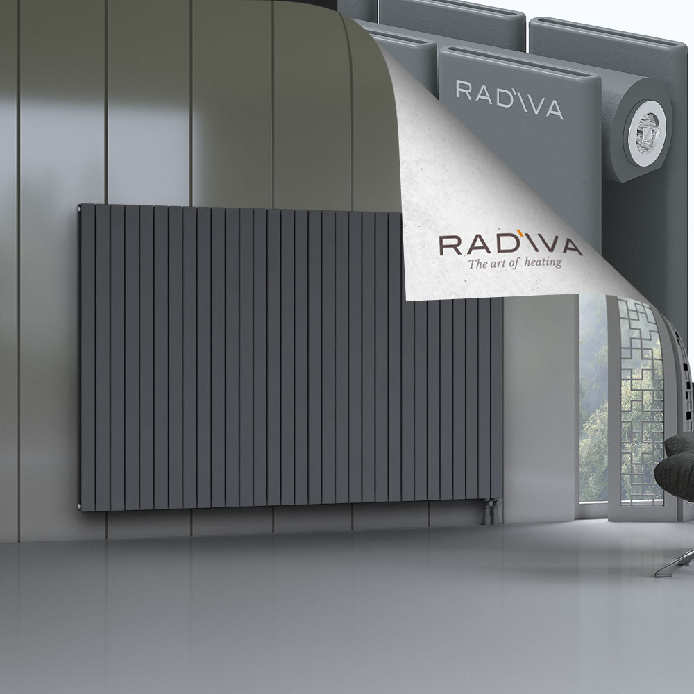 Oti Aluminium Radiator 1500x2290 Anthracite - 3