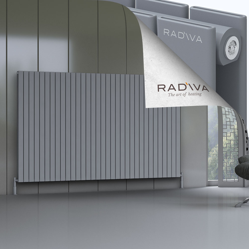 Oti Aluminium Radiator 1500x2438 Grey 