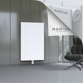 Oti Aluminium Radiator 1600x1032 White Bottom Middle 50mm