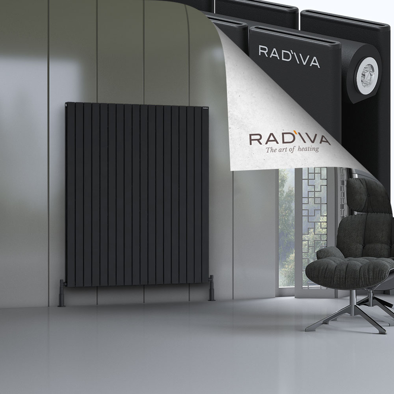 Oti Aluminium Radiator 1600x1328 Black 