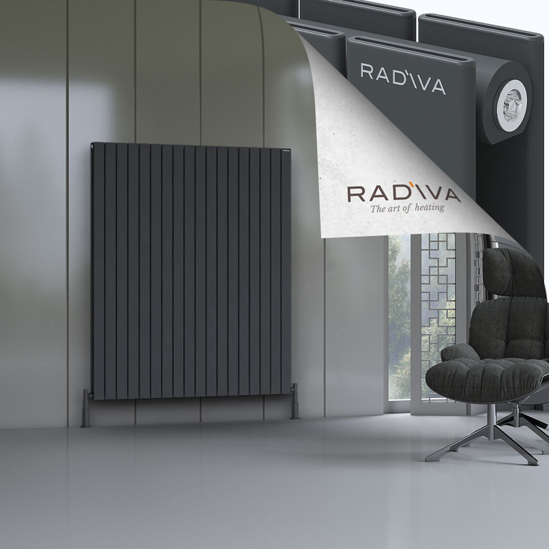Oti Aluminium Radiator 1600x1328 Dark Anthracite 