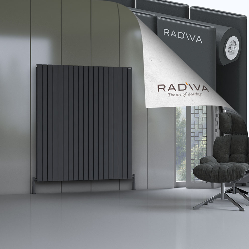 Oti Aluminium Radiator 1600x1402 Dark Anthracite 