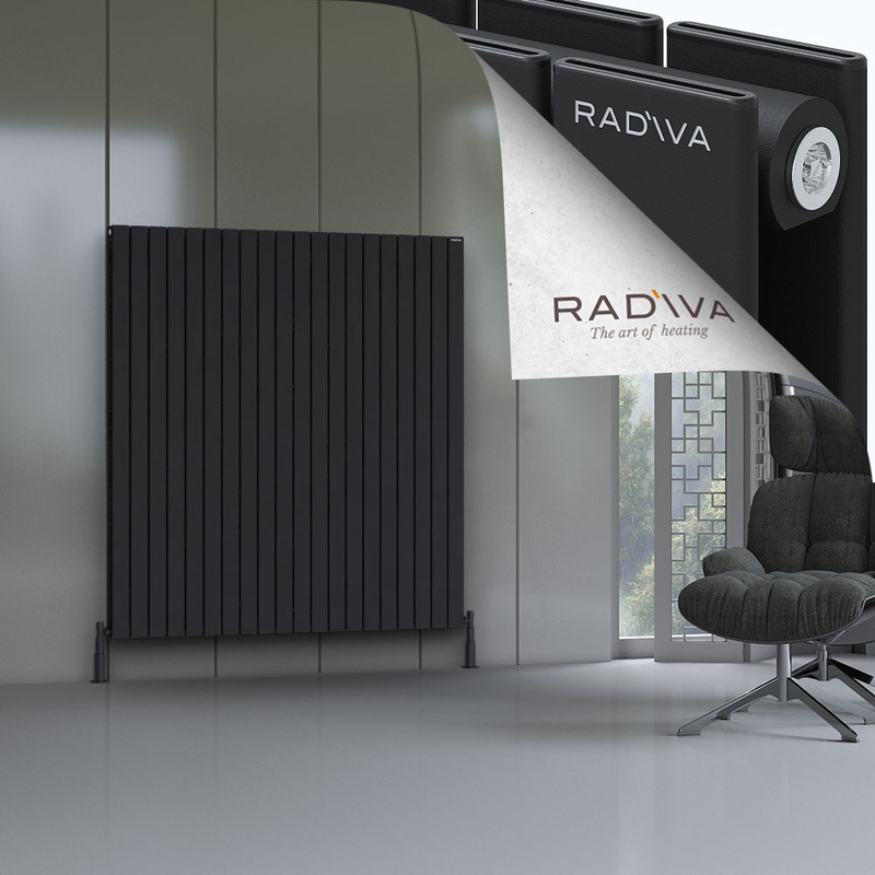 Oti Aluminium Radiator 1600x1476 Black 
