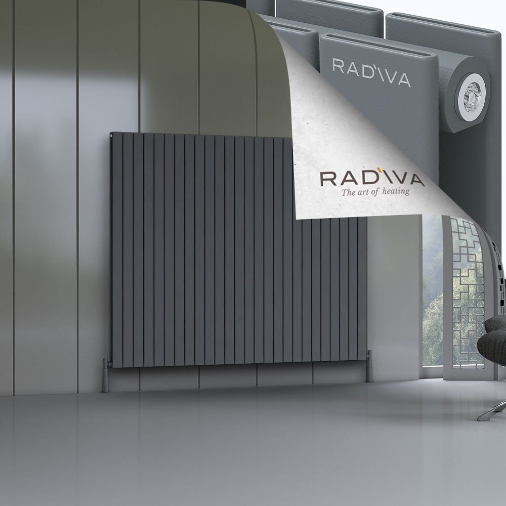 Oti Aluminium Radiator 1600x1920 Anthracite - 1