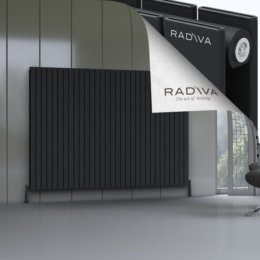 Oti Aluminium Radiator 1600x2290 Black - 1