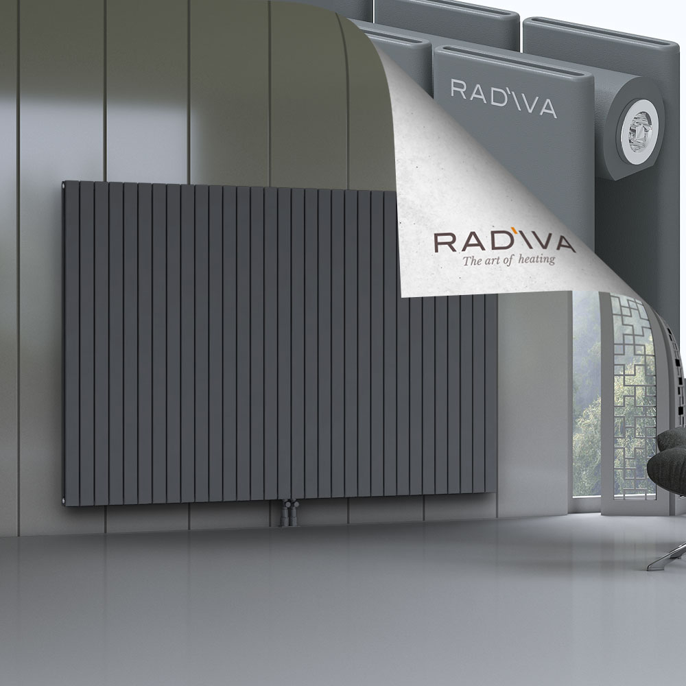 Oti Aluminium Radiator 1600x2364 Anthracite - 2