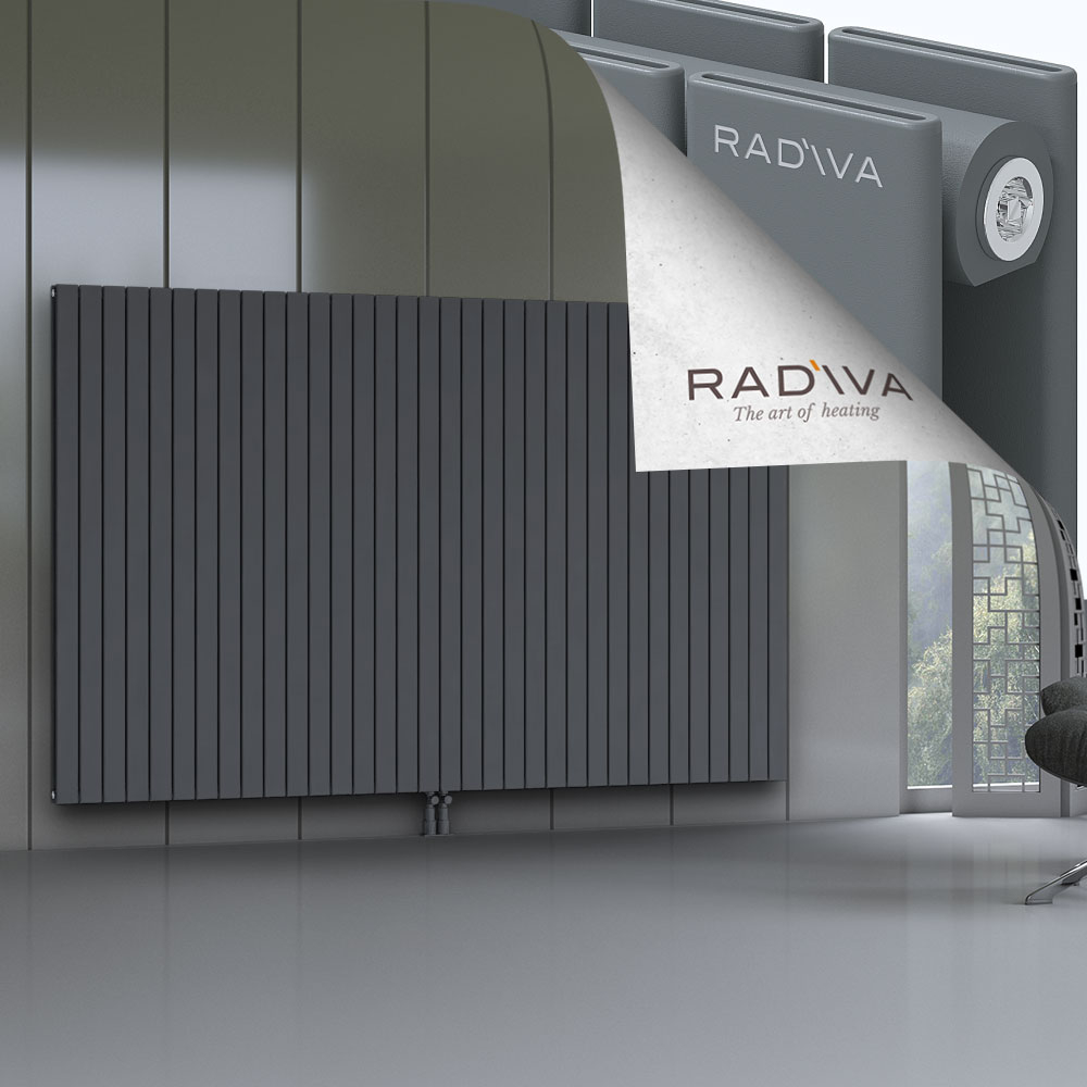 Oti Aluminium Radiator 1600x2512 Anthracite - 2